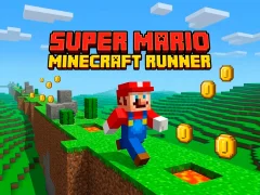Žaidimas Super Mario MineCraft Runner internete