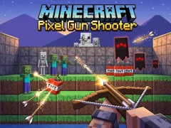 Žaidimas Minecraft Pixel Gun Shooter internete