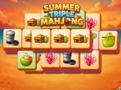Žaidimas Summer Triple Mahjong internete