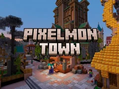 Žaidimas Pixelmon Town internete