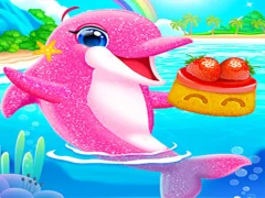 Žaidimas My Twin Dolphin Baby Care internete