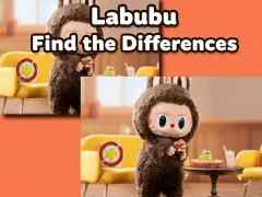 Žaidimas Labubu Find the Differences internete