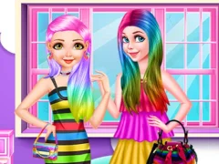 Žaidimas Princess Rainbow Look internete