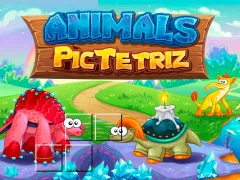 Žaidimas Animals Pic Tetriz internete