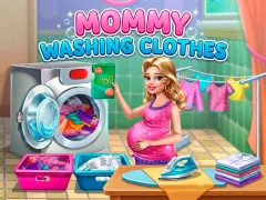 Žaidimas Mommy washing clothes internete