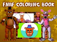 Žaidimas FNAF Coloring Book internete