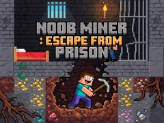 Žaidimas Noob Miner: Escape From Prison internete