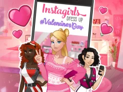 Žaidimas Instagirls: Valentine Dress Up internete