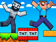 Žaidimas Noob: Parkour Tricks internete