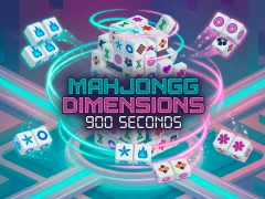 Žaidimas Mahjongg Dimensions 900 seconds internete