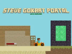 Žaidimas Steve GoKart Portal internete