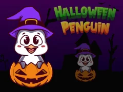 Žaidimas Halloween Penguin internete