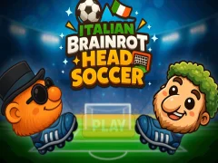 Žaidimas Italian Brainrot Head Soccer internete