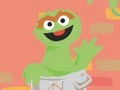 Žaidimas 123 Sesame Street: Oscar's Trash Launch internete