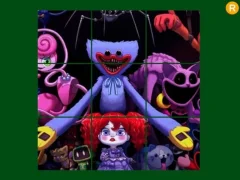 Žaidimas Poppy Huggy Horror Sliding internete