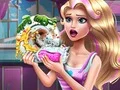 Žaidimas Doll Dish Washing internete