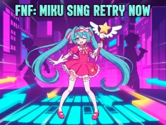 Žaidimas FNF: Miku Sing Retry Now internete