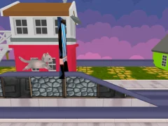 Žaidimas Cat Candy Run internete