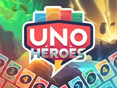 Žaidimas Heroes of Uno internete