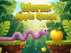 Žaidimas Worm:  Apple Quest internete