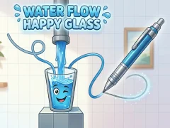 Žaidimas Water Flow Happy Glass internete