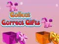 Žaidimas Collect Correct Gifts internete
