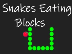 Žaidimas Snakes Eating Blocks internete