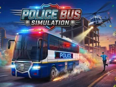 Žaidimas Police Bus Simulation internete