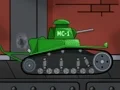 Žaidimas Tanks 2D: Tank Wars internete