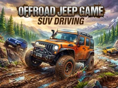 Žaidimas Offroad Jeep Game SUV Driving internete