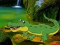 Žaidimas Crocodile Waterfalls Forest Escape internete
