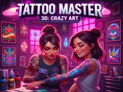 Žaidimas Tattoo Master 3D: Crazy Art internete