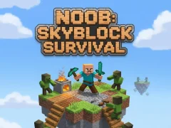 Žaidimas Noob: Skyblock Survival internete
