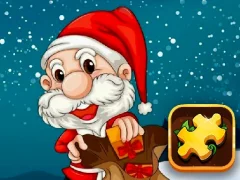 Žaidimas Santa Claus Puzzle Time internete