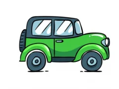 Žaidimas Cartoon Cars Spot The Difference internete