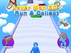 Žaidimas Layer Man 3d Run Collect internete