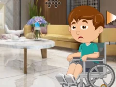 Žaidimas Help the Disability Boy internete