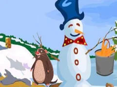 Žaidimas Couple Escape from Snowy Land internete