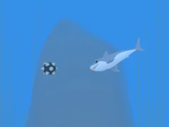 Žaidimas Lonely Shark Frenzy internete