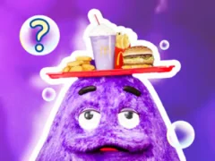 Žaidimas Kids Quiz: Grimace Shake Trivia internete