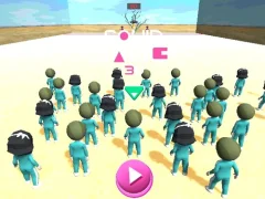 Žaidimas Squid Game Race 3d internete