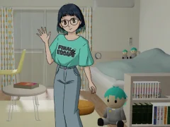 Žaidimas Escape from Oshikatsu Onna's Room internete