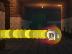 Žaidimas Skibidi Toilet Snake.io in Minecraft internete