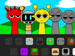 Žaidimas Sprunki Incredibox Horror internete