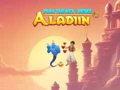 Žaidimas Pull The Key Rescue Aladin internete