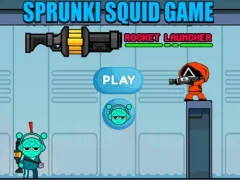 Žaidimas Sprunki Squid Game Rocket Launcher internete