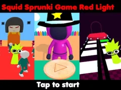 Žaidimas Squid Sprunki Game Red Light internete