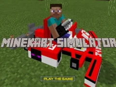 Žaidimas Minekart Simulator internete
