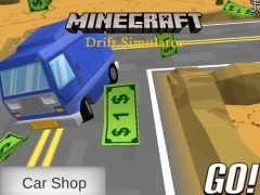 Žaidimas Minecraft Drift Simulator internete