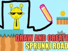 Žaidimas Draw And Create Sprunki Road internete